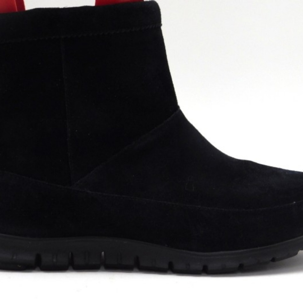 COLE HAAN Black ZERØGRAND Suede Bootie Sz 8 .5